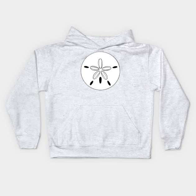 Sand Dollar Kids Hoodie by Reeseworks